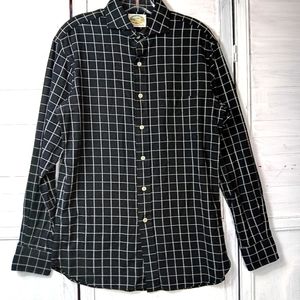 RAMBLERS WAY mens flannel long sleeve button down shirt sz medium